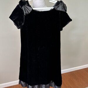 Girls black dress size 12